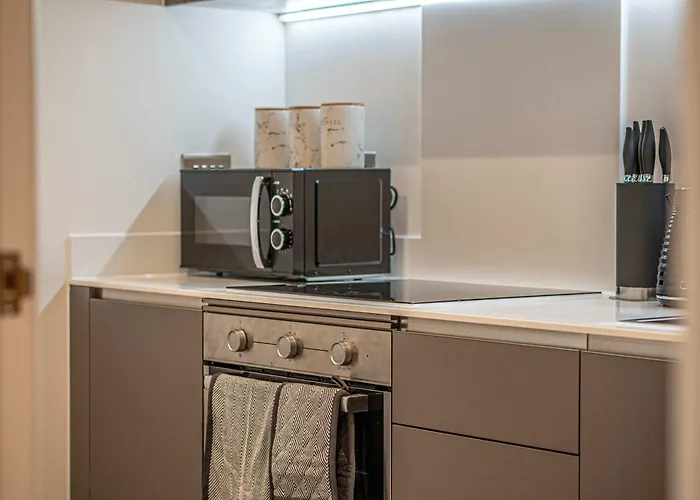 Modern Center With Terrace 公寓